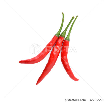 chili pepper isolated on a white background chili pepper isolated on a white background 32755550