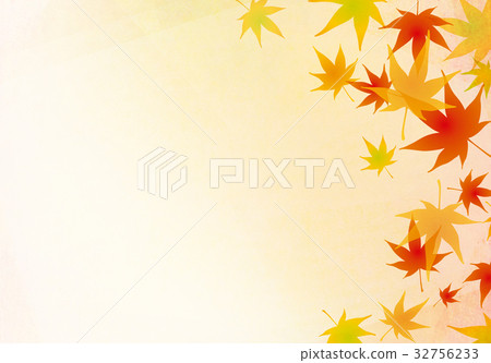 Maple autumn leaves texture background material Maple autumn leaves texture background material 32756233