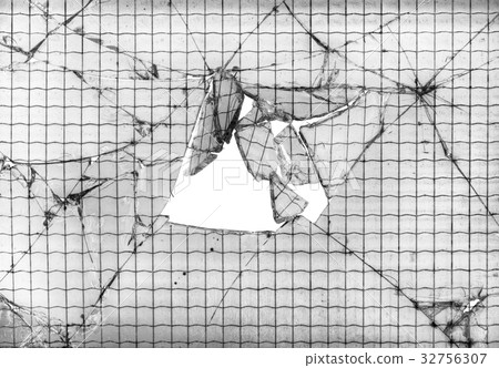 Reinforced Broken Glass Background Reinforced Broken Glass Background 32756307
