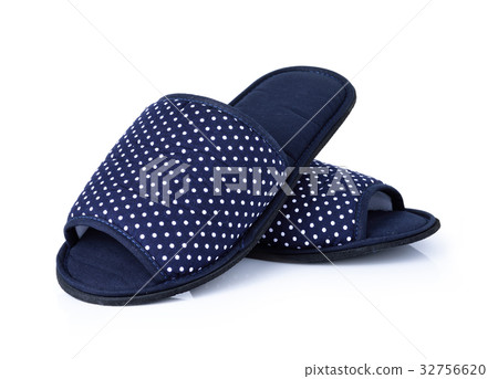 house slippers isolated on white background house slippers isolated on white background 32756620