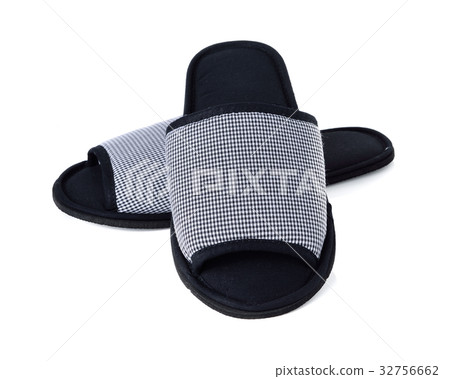 house slippers isolated on white background house slippers isolated on white background 32756662