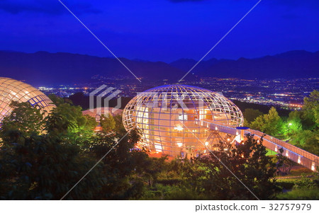 Night view from Fuefukigawa Fruit Park 32757979