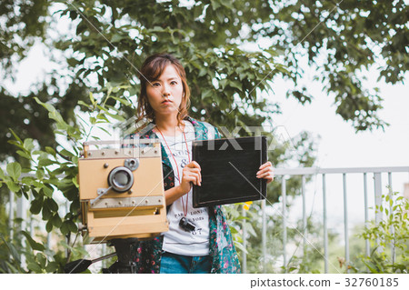 大畫幅相機 攝影師 女生 32760185
