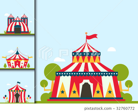 Circus show entertainment tent marquee marquee 32760772