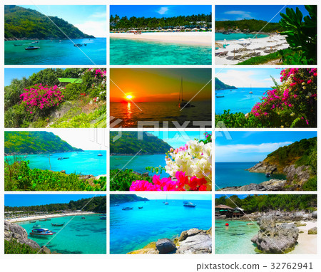 Beautiful beach on a tropical island Koh Racha Yai 32762941