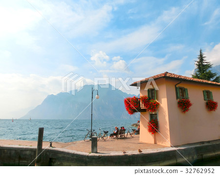 Torbole on Lake Garda in Italy 32762952