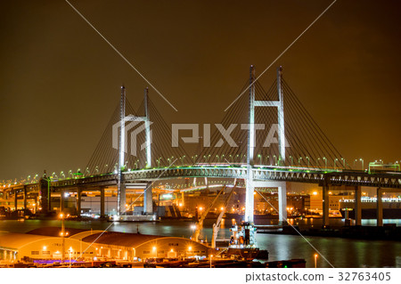 [神奈川縣]橫濱夜景 32763405