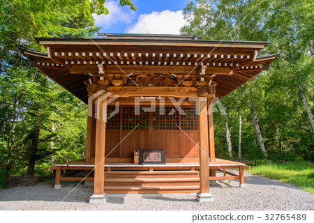 [Nagano Prefecture] Okushishina Onsenkyo, Yokotani Kannon Odo 32765489