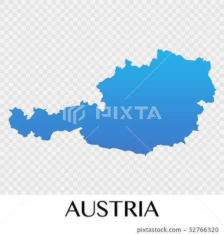 Austria map in Europe continent illustration Austria map in Europe continent illustration 32766320