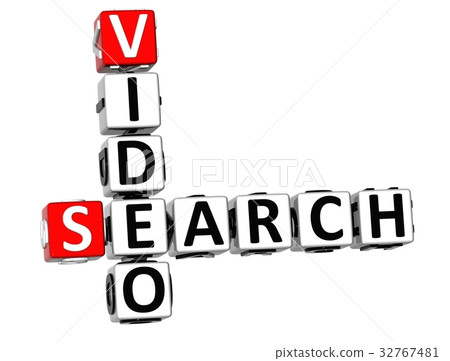 3D Search Video Crossword 32767481