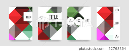 Set of brochure cover templates Set of brochure cover templates 32768864