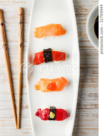 Set of Nigiris. Set of Nigiris. 32769944