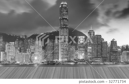 Hong Kong city office building business downtown 32771734