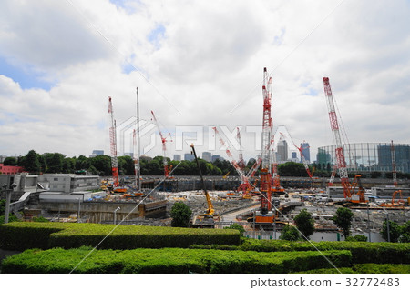 July New National Stadium 13 construction work 2017 32772483