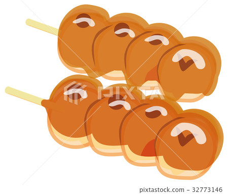 Mitarashi dumpling  32773146