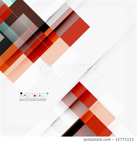 Abstract blocks template design background, simple 32773153