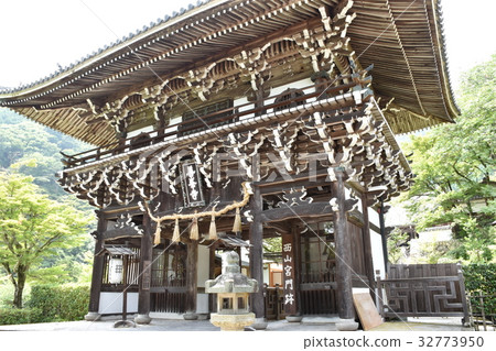 京都西山Zen寺的大門 京都西山Zen寺的大門 32773950