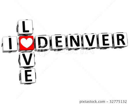 3D I Love Denver Crossword 3D I Love Denver Crossword 32775132