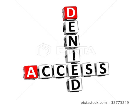 3D Denied Access Crossword 32775249
