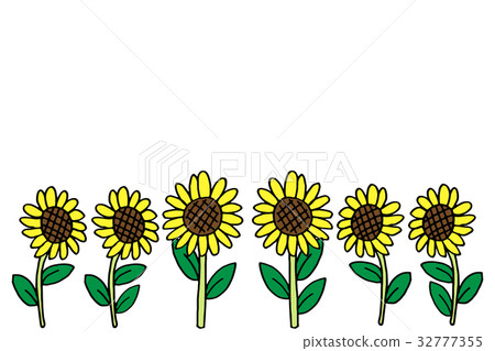 Sunflower background summer 32777355