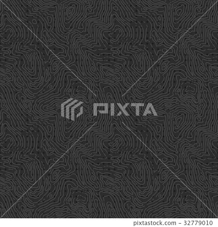 Seamless abstract topographic map pattern with gri Seamless abstract topographic map pattern with gri 32779010