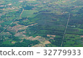 aerial view of village landscape 32779933