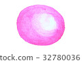 watercolor pink isolated on white background 32780036