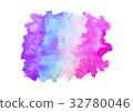 Colorful watercolor isolated on white background 32780046