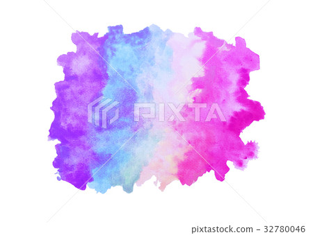Colorful watercolor isolated on white background Colorful watercolor isolated on white background 32780046