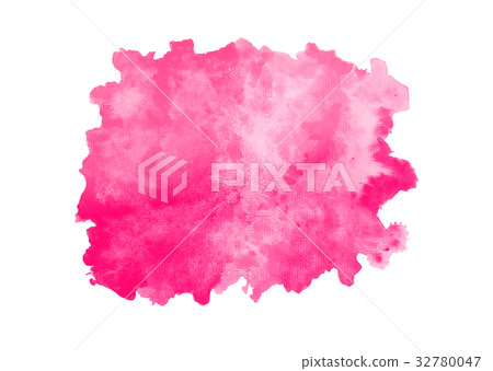 Pink watercolor isolated on white background Pink watercolor isolated on white background 32780047