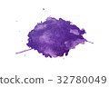 purple watercolor background 32780049