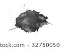 black and white watercolor background 32780050