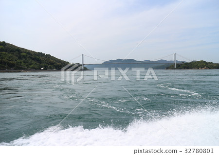 Scenery seen from the Nojima tidal current ship 32780801