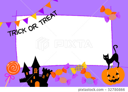 萬聖節賀卡 萬聖節賀卡 32780866