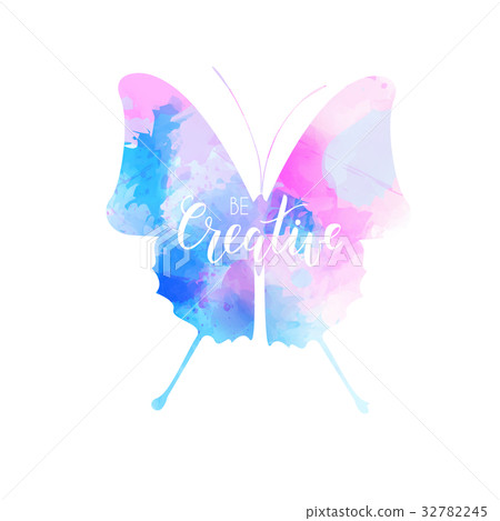 Watercolor butterfly Watercolor butterfly 32782245