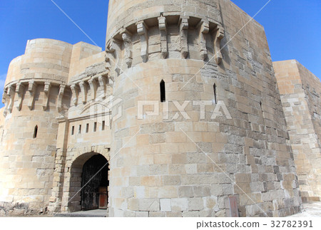 Citadel of Qaitbay in Alexandria, Egypt 32782391