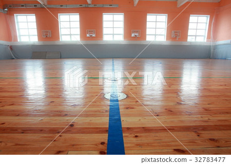 Basketball hall indoor court 32783477