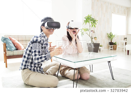 夫婦VR夫婦婦女家庭男性 32783942