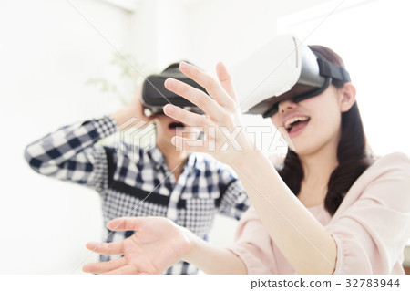 夫婦VR夫婦婦女家庭男性 32783944
