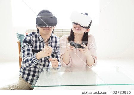 夫婦VR夫婦婦女家庭男性 32783950