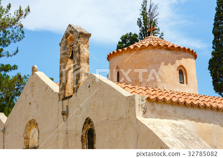 church Panagia Kera in the village Kritsa, Crete church Panagia Kera in the village Kritsa, Crete 32785082