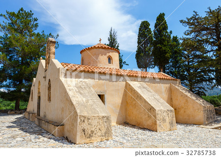 The church Panagia Kera in the village Kritsa The church Panagia Kera in the village Kritsa 32785738