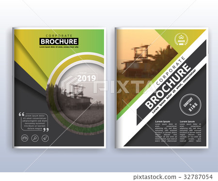 Modern corporate business flyer layout design Modern corporate business flyer layout design 32787054