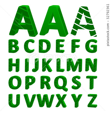 Cartoon vector font, full alphabet 32792361