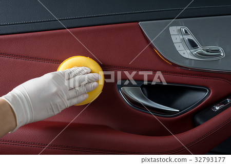 Car detailing series: Cleaning car door panel Car detailing series: Cleaning car door panel 32793177
