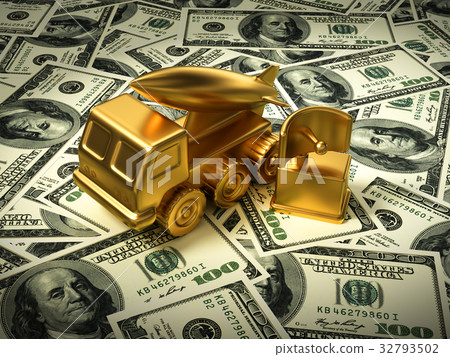 Gold Missile System And Radar On American Dollars Gold Missile System And Radar On American Dollars 32793502