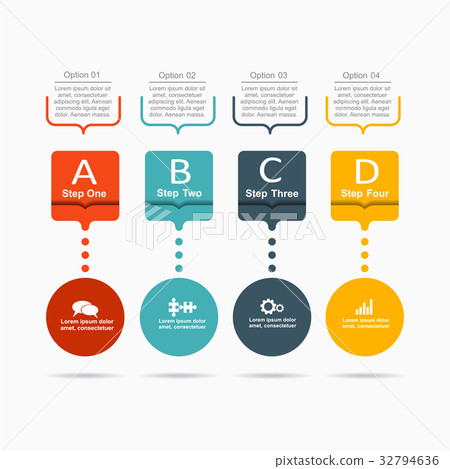 Infographic design template with place for your Infographic design template with place for your 32794636