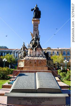 Pedro Domingo Murillo statue, Plaza Murillo, La Pedro Domingo Murillo statue, Plaza Murillo, La 32794817
