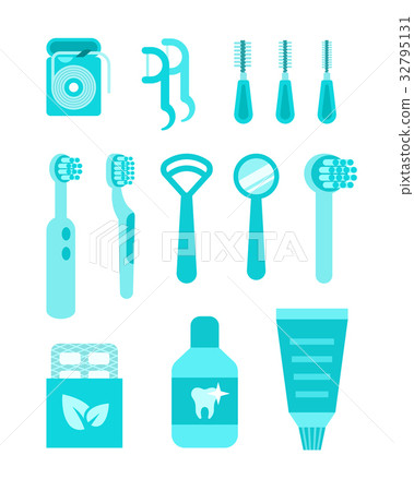 Dental care oral hygiene individual tools Dental care oral hygiene individual tools 32795131