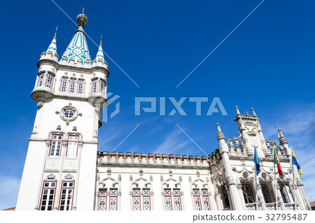 Detail of Sintra City hall (Portugal) Detail of Sintra City hall (Portugal) 32795487